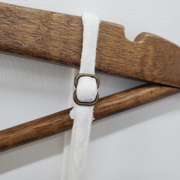 Xhilaration Womens Side Slit Swim Cover Up Dress Size L White Sleeveless Boho - Picture 12 of 15